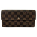Louis Vuitton Wallet Damier Portefeuille Sarah Nm2 Ebene