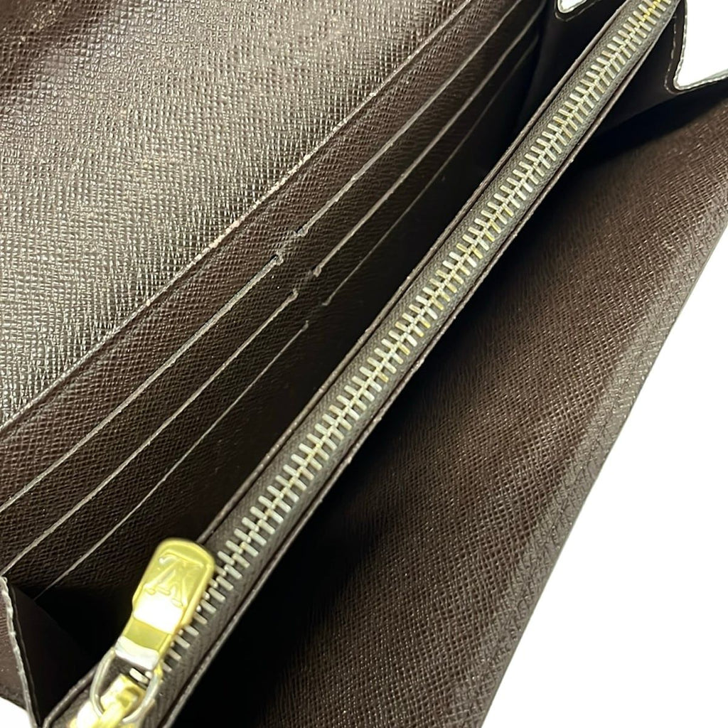 Louis Vuitton Wallet Damier Portefeuille Sarah Nm2 Ebene — view 3