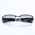 Gucci Sunglasses Eyewear Khaki Lens Temple Silver