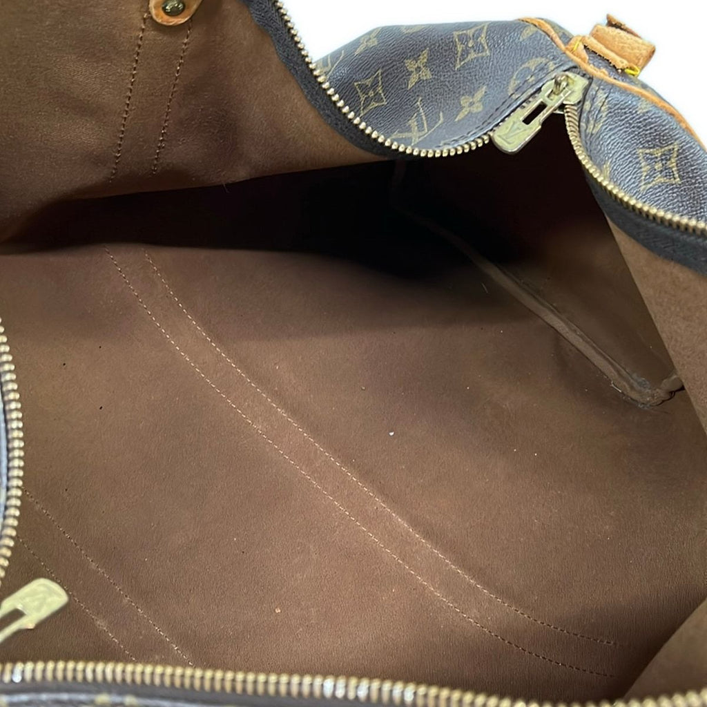 Louis Vuitton Boston Bag Monogram Keepall Bandouliere 50 — view 7