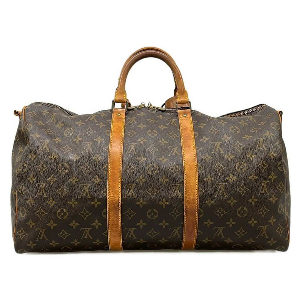 Louis Vuitton Boston Bag Monogram Keepall Bandouliere 50 — view 3