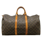 Louis Vuitton Boston Bag Monogram Keepall Bandouliere 50 — view 3