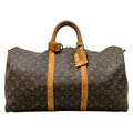 Louis Vuitton Boston Bag Monogram Keepall Bandouliere 50