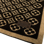 Louis Vuitton Scarf Echarpe Brown Cashmere — view 3