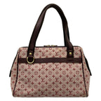 Louis Vuitton Handbag Monogram Mini Josephine PM Cerise Cotton Leather — view 3
