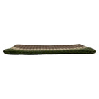 Bottega Veneta Clutch Intrecciato Dark Brown Beige Green Leather — view 5