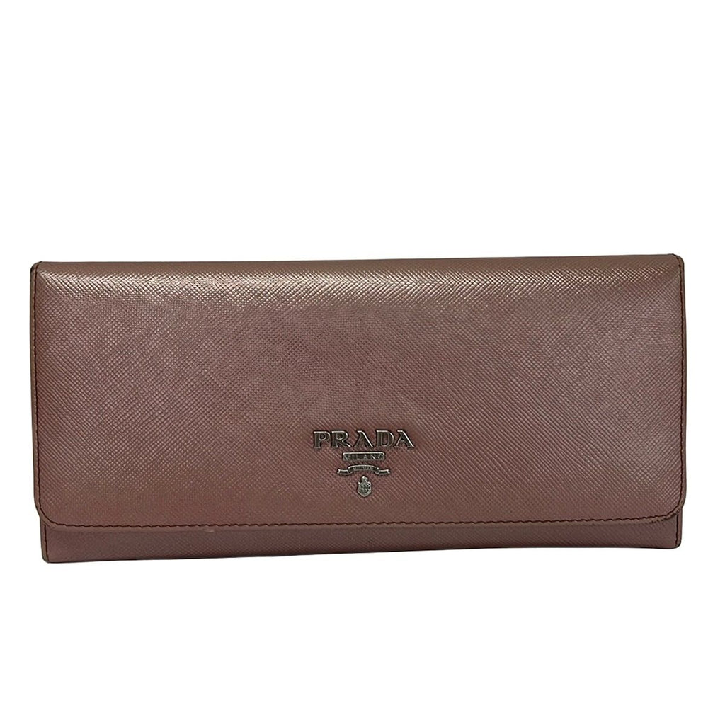 Prada Wallet Pink Leather