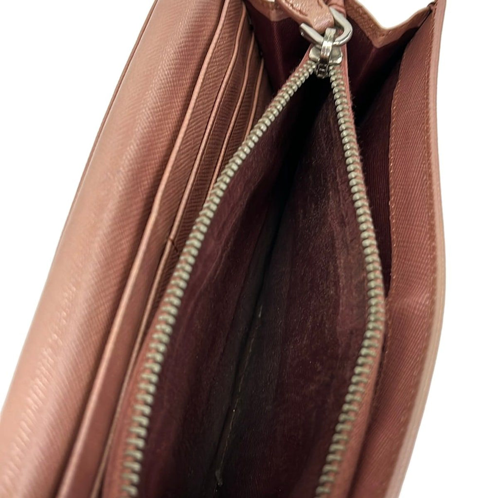 Prada Wallet Pink Leather — view 4