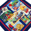 Hermes Scarf Carre 90 Navy Red Multi Comfort en Automobile