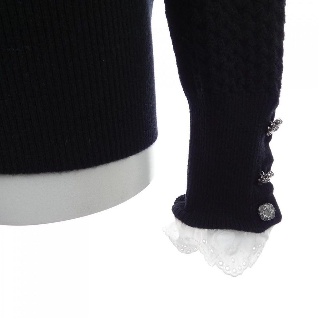 Chanel Knit Sweater Black — view 7