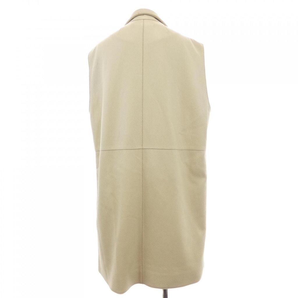 Hermes Long Vest Beige — view 2