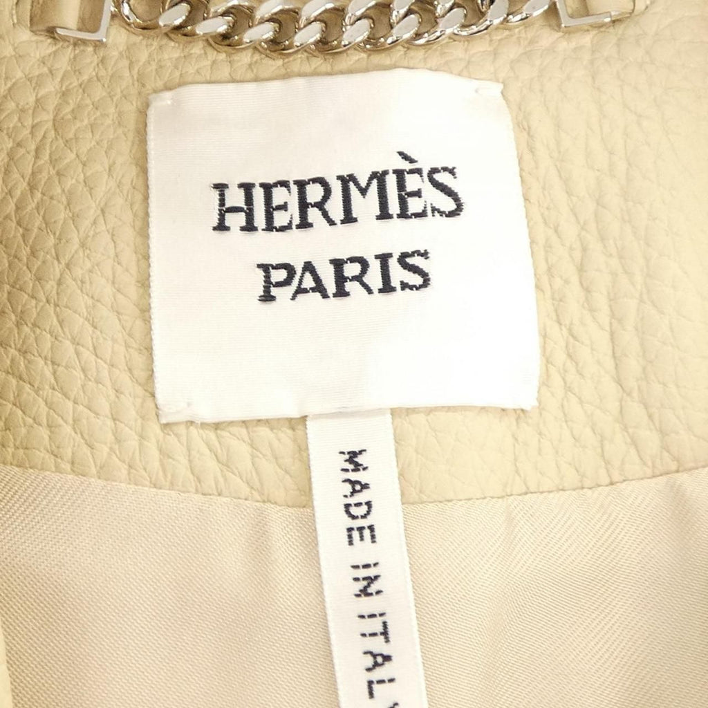 Hermes Long Vest Beige — view 5