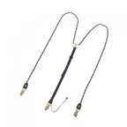 Chanel Suspenders Black