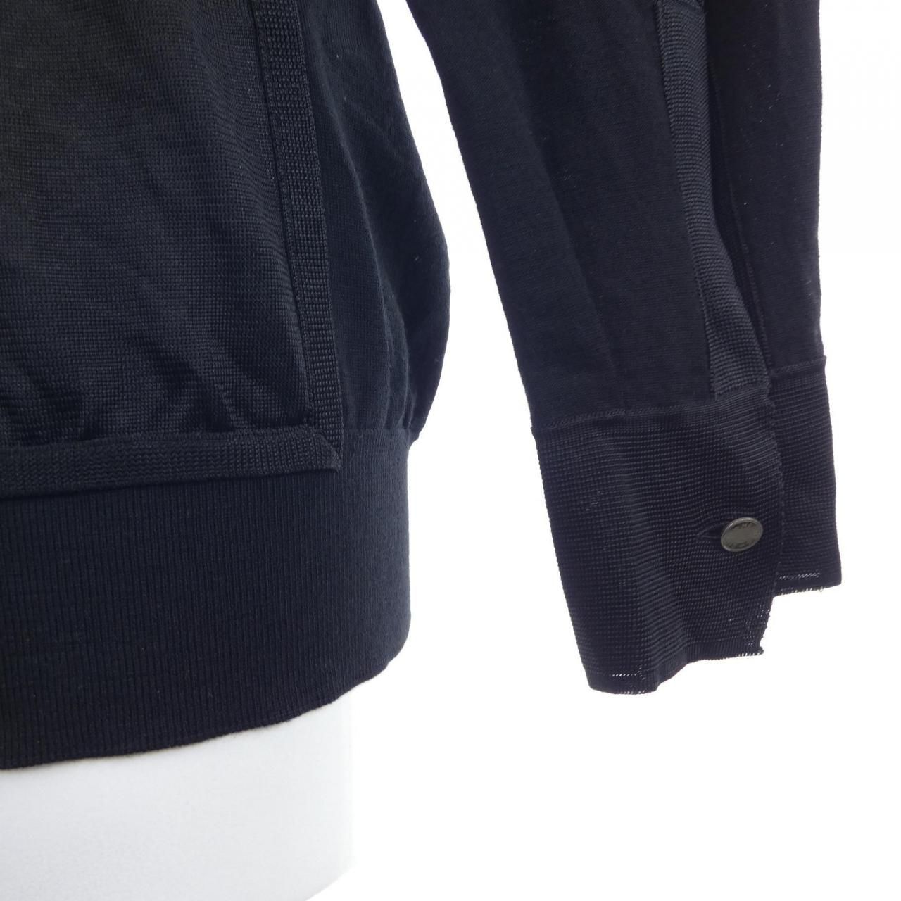 Hermes Knit Sweater Black — view 6