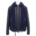 Hermes Shearling Jacket Navy