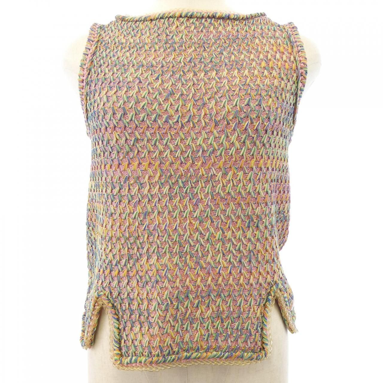 Chanel Knit Sweater Blue