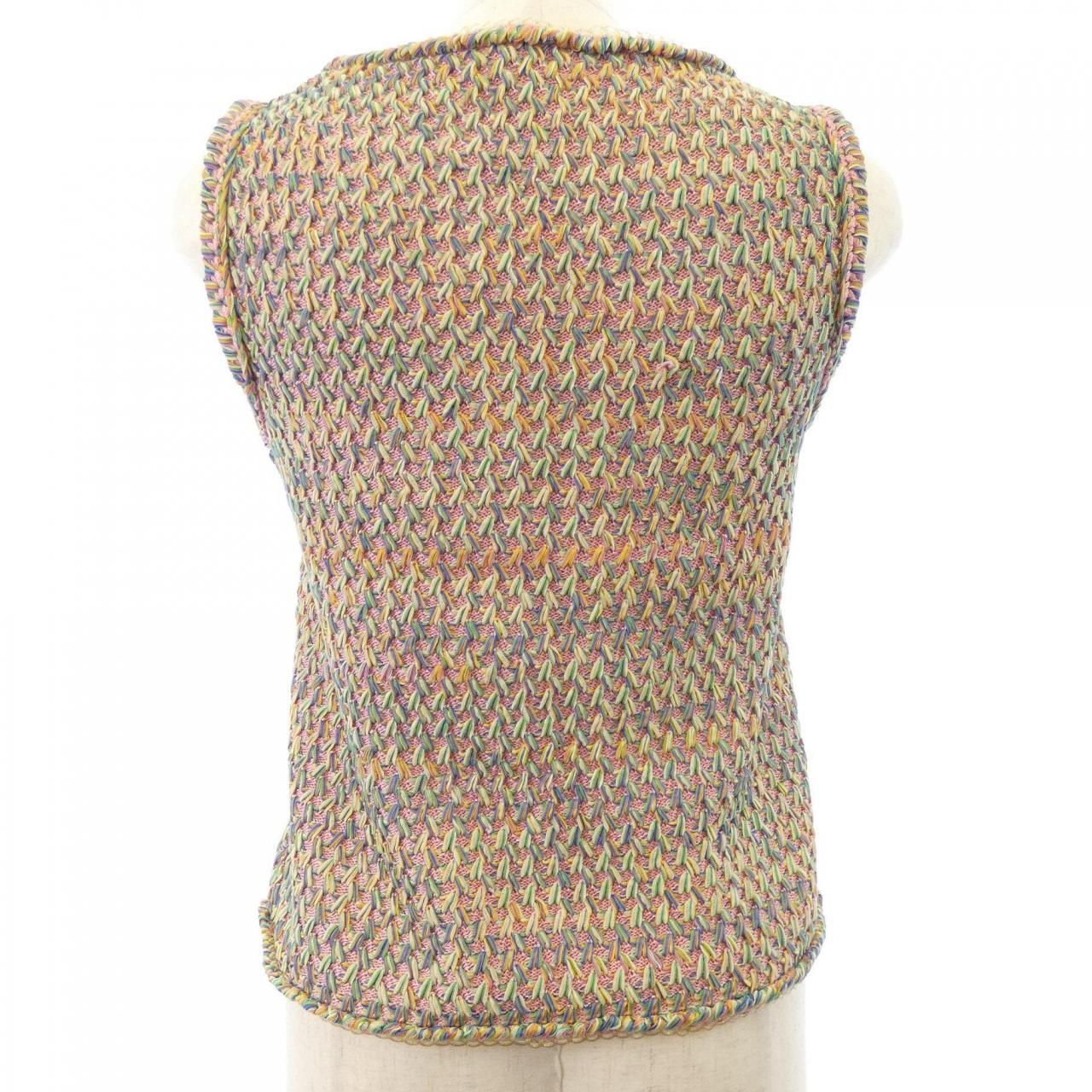 Chanel Knit Sweater Blue — view 2