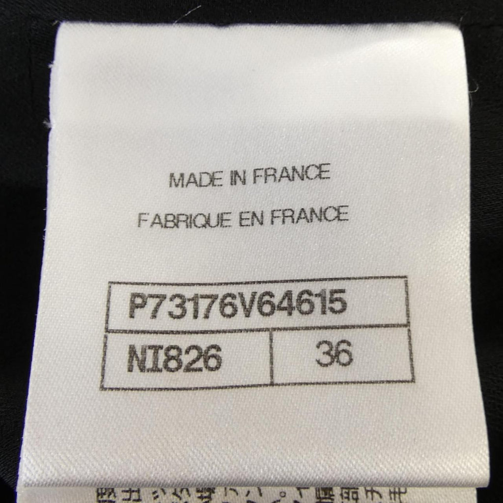 Chanel Collarless Jacket Black — view 4