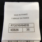 Chanel Collarless Jacket Black — view 4