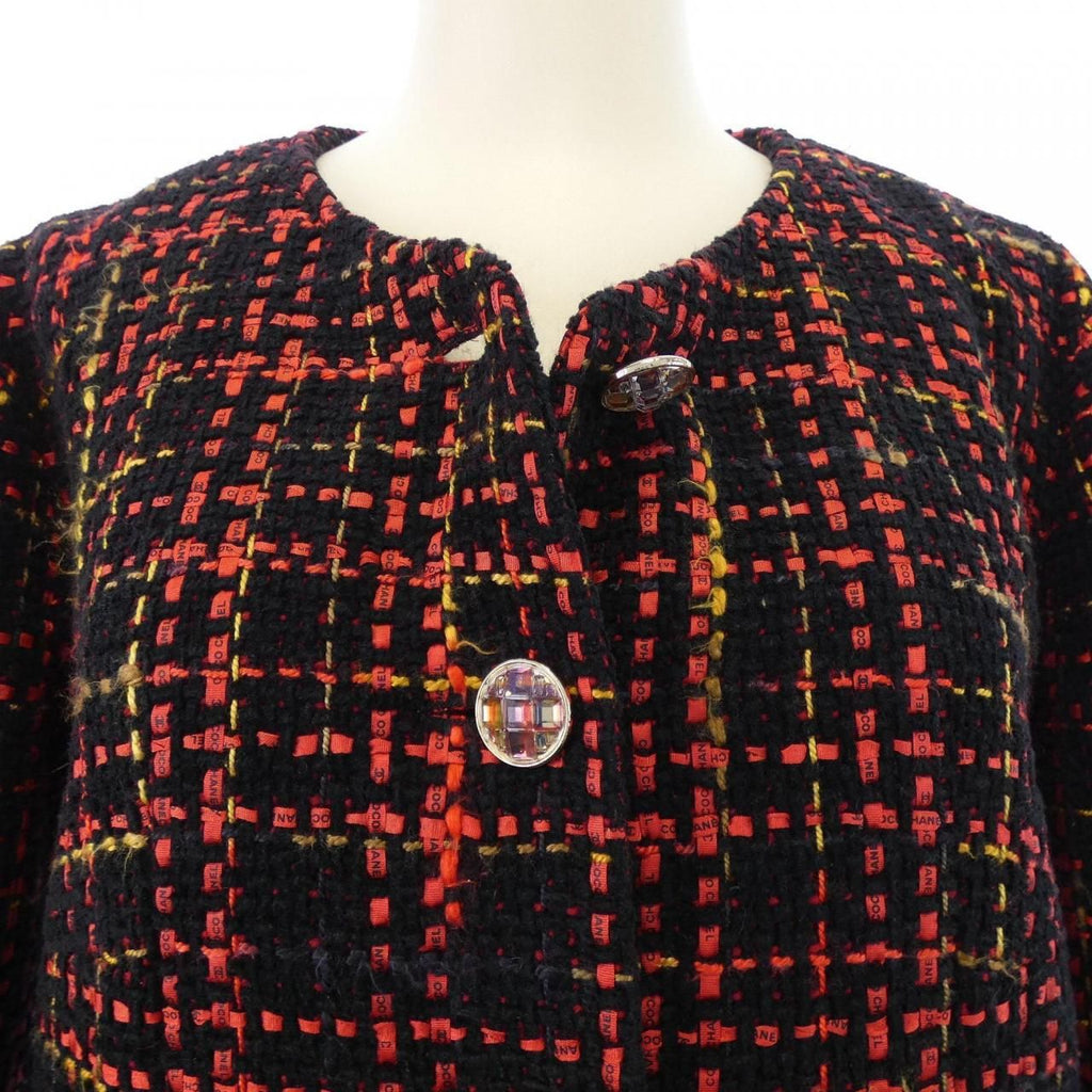 Chanel Collarless Jacket Black — view 6