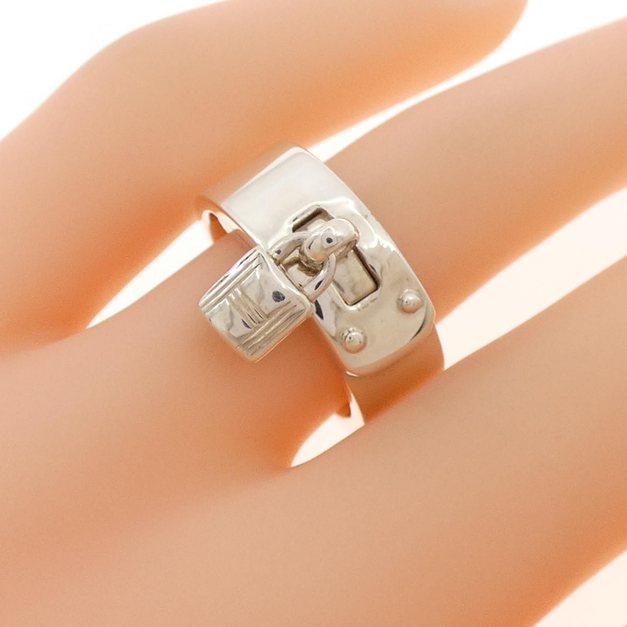 Hermes Kelly Ring Silver — view 5