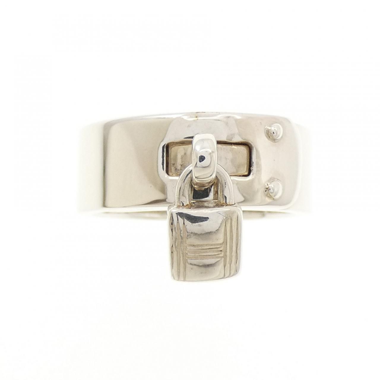 Hermes Kelly Ring Silver — view 2