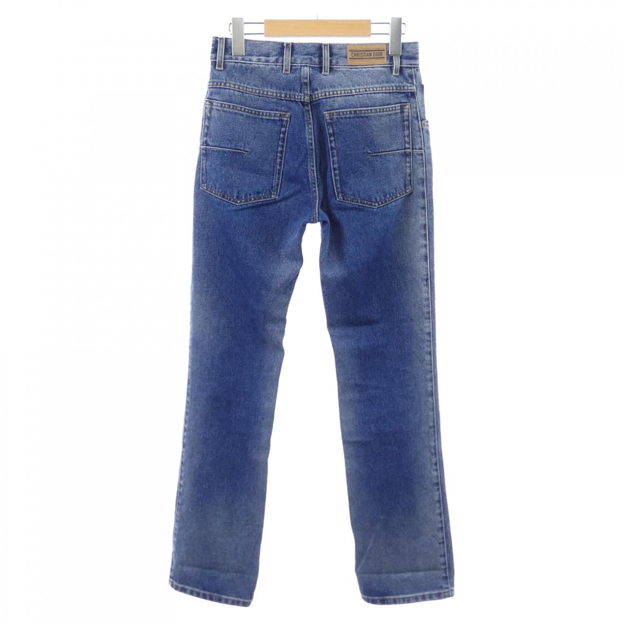 Dior Regular Fit Oblique Jeans — view 2