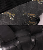 Gucci Backpack Sherry Line Tiger GG Supreme — view 8