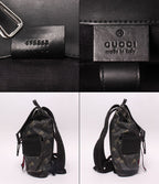 Gucci Backpack Sherry Line Tiger GG Supreme — view 4