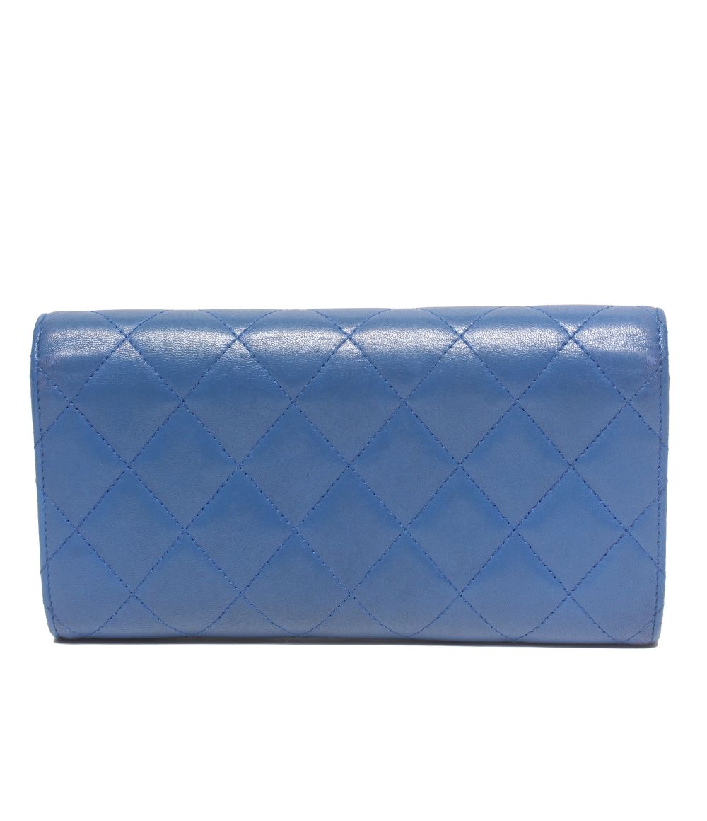 Chanel Wallet Silver Quilted — view 2