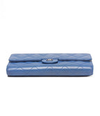 Chanel Wallet Silver Quilted — view 4