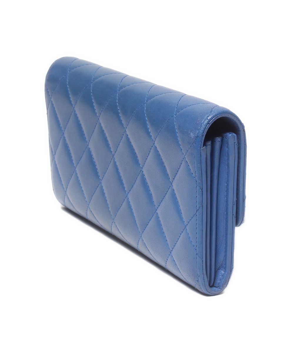 Chanel Wallet Silver Quilted — view 3