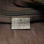 Gucci Shoulder Bag GG Pattern Dark Brown Beige Leather — view 8