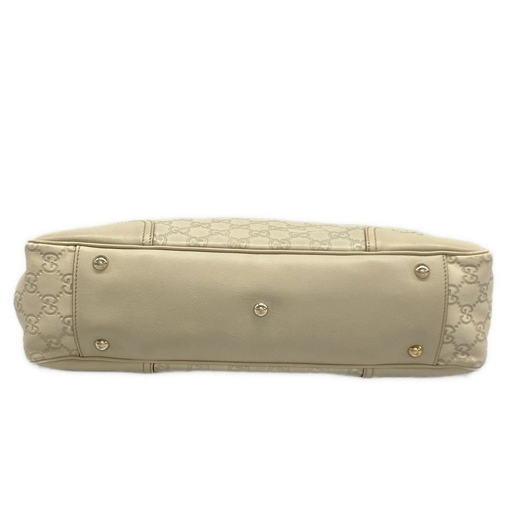 Gucci Tote Princiguccissima Line Ivory Leather — view 5