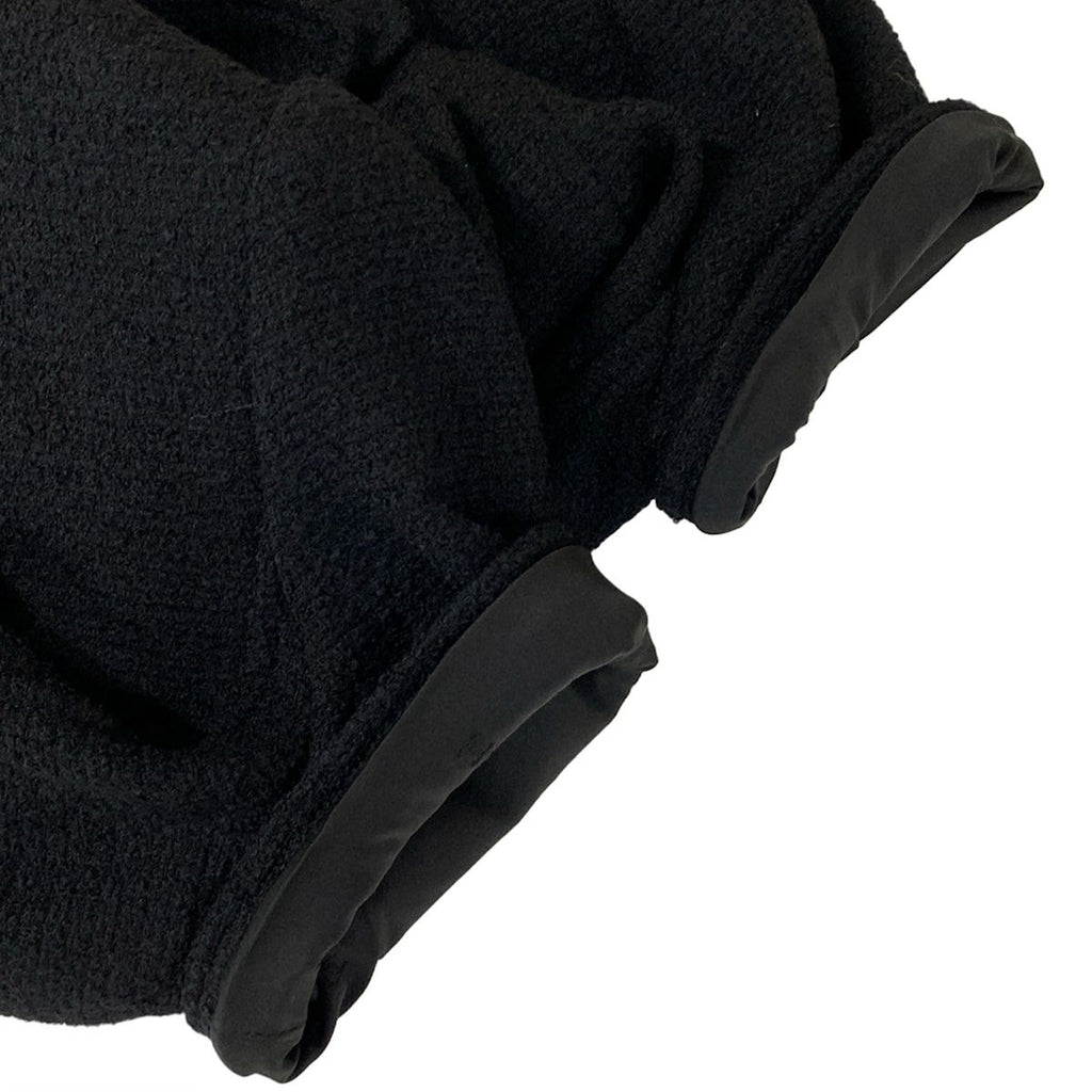 Chanel Skirt Black Tweed CC Logo Wool — view 7