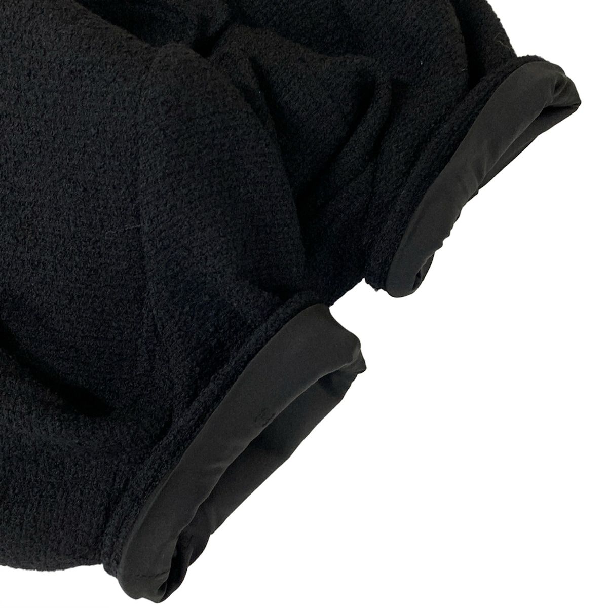 Chanel Skirt Black Tweed CC Logo Wool — view 7