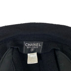 Chanel Skirt Black Tweed CC Logo Wool — view 8