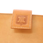 Celine Macadam Kiss Lock Bifold Wallet Brown TK 49 — view 8