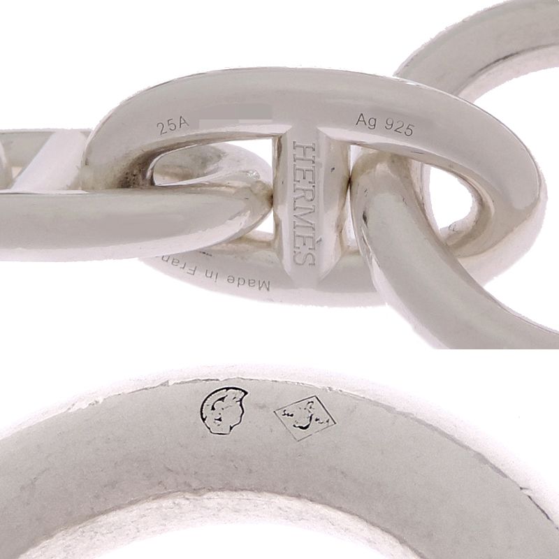 Hermes Bracelet Silver — view 5