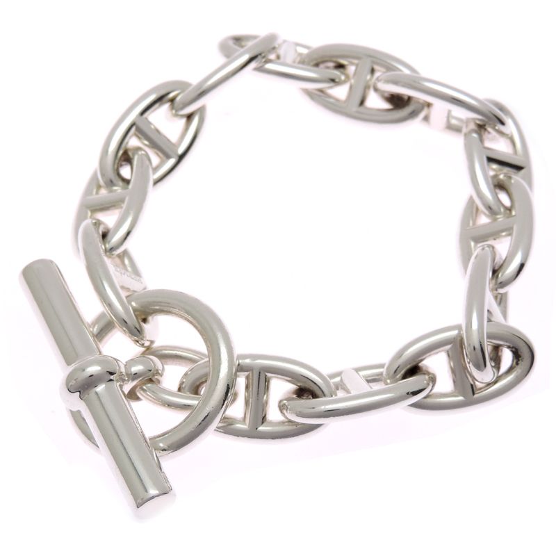 Hermes Bracelet Silver — view 2