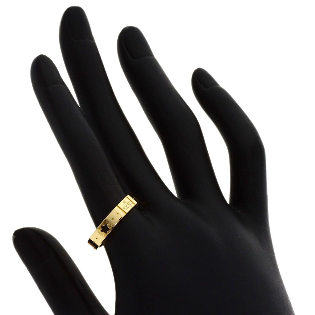 Gucci Icon Star Ring 18K Yellow Gold — view 6