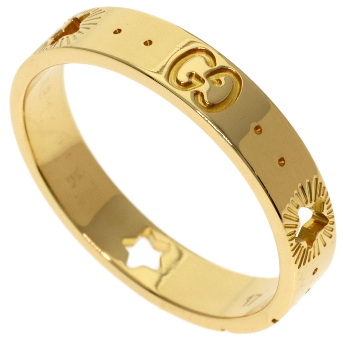 Gucci Icon Star Ring 18K Yellow Gold