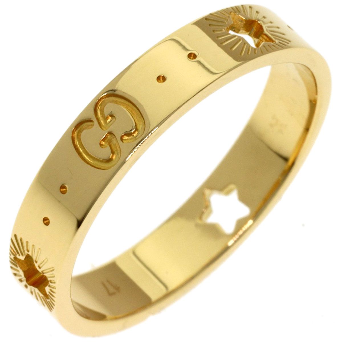 Gucci Icon Star Ring 18K Yellow Gold — view 2