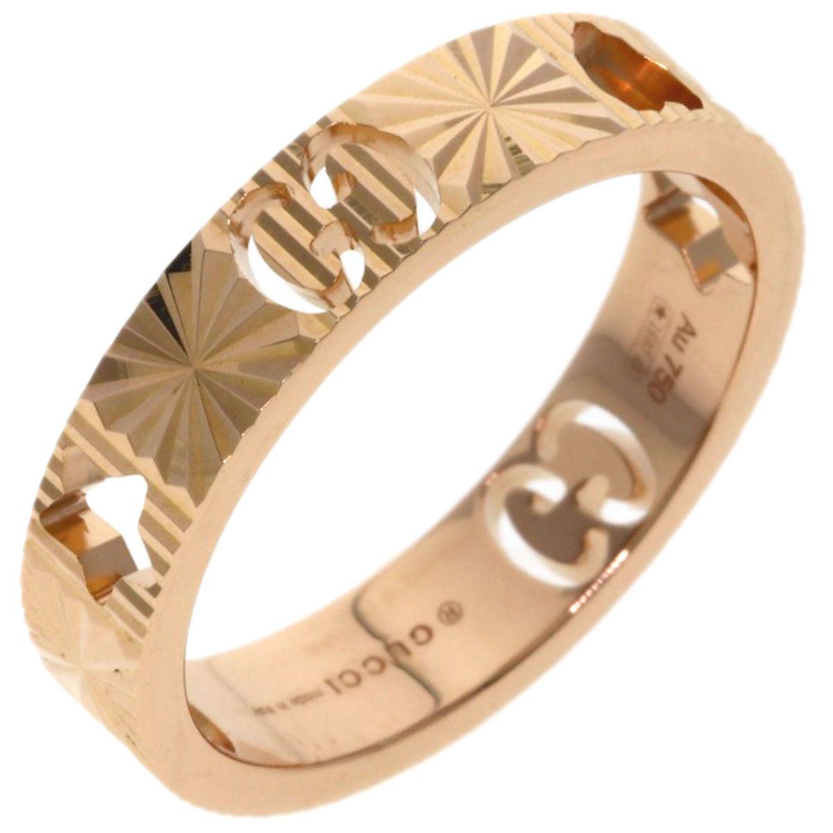 Gucci Icon Heart &star Ring 18K Pink Gold — view 2