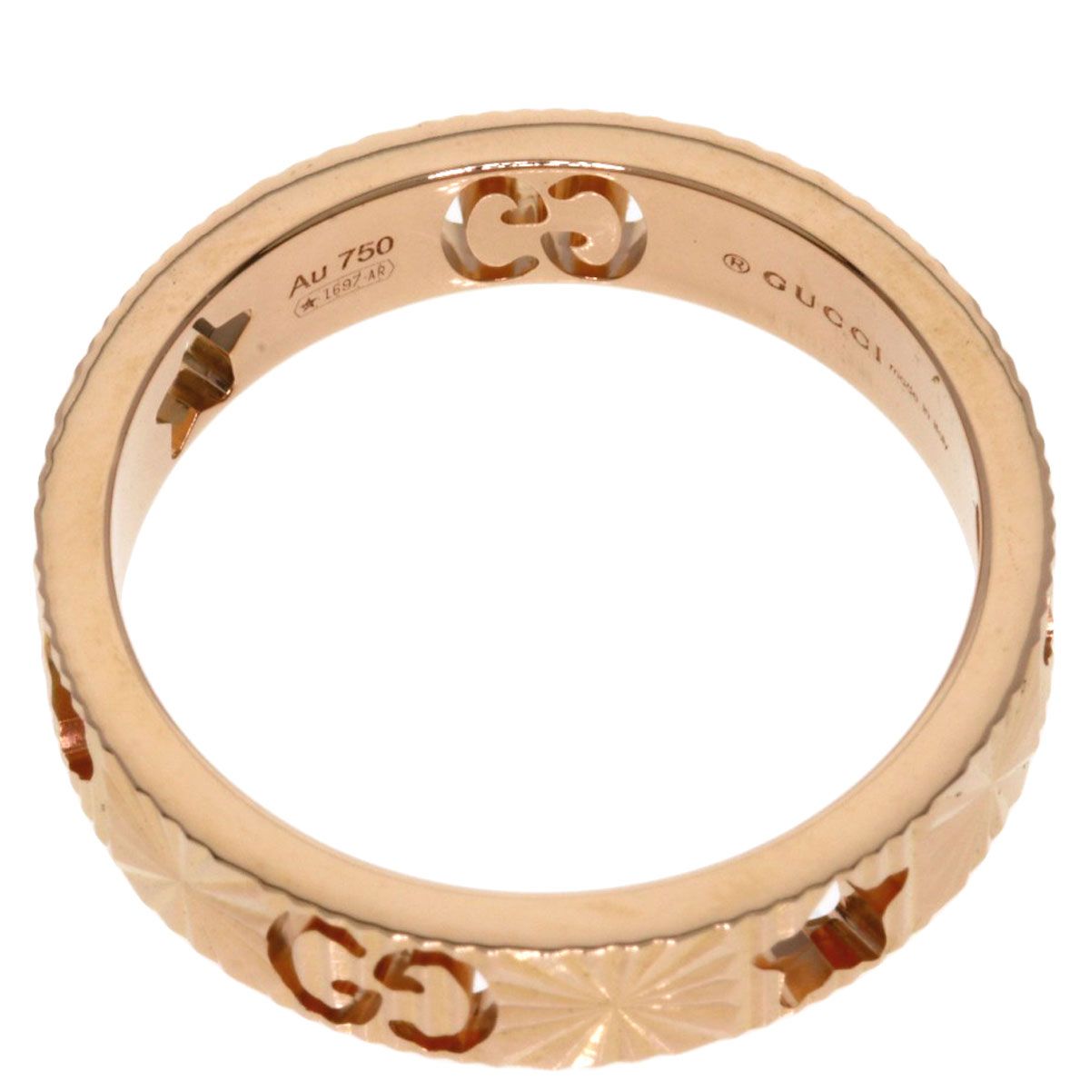 Gucci Icon Heart &star Ring 18K Pink Gold — view 4