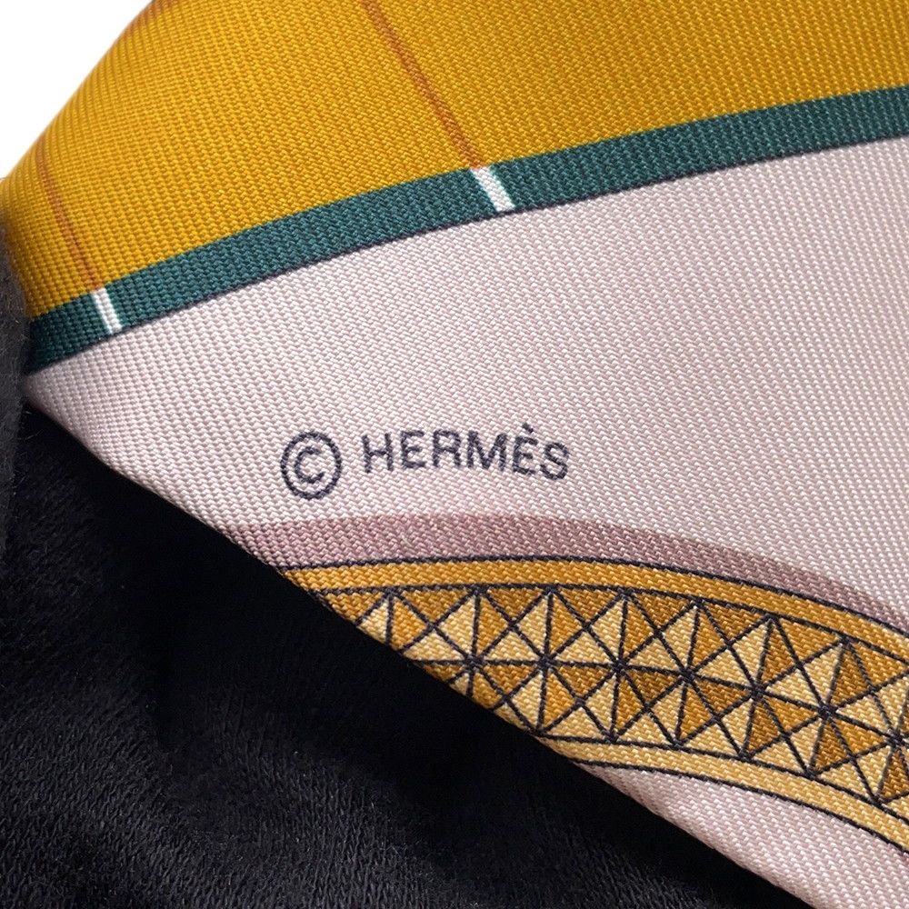Hermes Scarf Twill Grand Apparat Silk — view 7