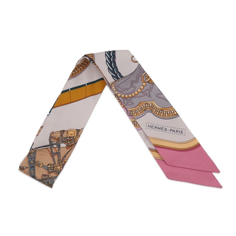 Hermes Scarf Twill Grand Apparat Silk
