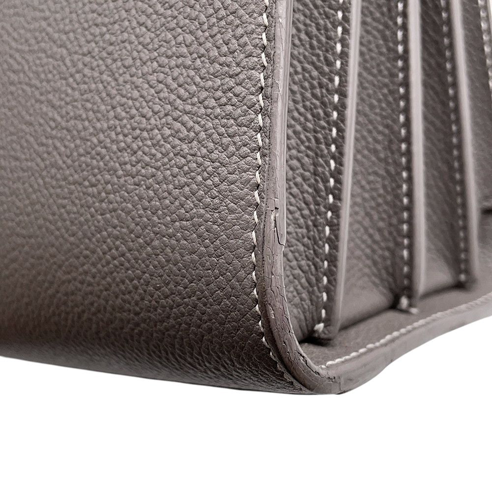Saint Laurent Paris Handbag Baby Sac Dejour Gray Leather 2-Way — view 9