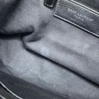 Saint Laurent Paris Chain Shoulder Bag Loulou Puffa Leather — view 8