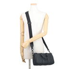 Louis Vuitton Handbag Monogram Taurillon Keepall Bandouliere 25 2-Way Bag Black — view 5